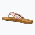 Női flip-flop papucs ROXY Paia V white/crazy pink print 3