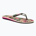 Női flip-flop papucs ROXY PortoUszonyo III black/pink/soft lime