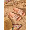 Női ROXY Slippy Knit búza/török kávé flip-flopok 13