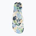 Női flip-flop papucs ROXY Tahiti VII soft lime/ocean 5