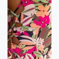 Női egyrészes fürdőruha ROXY Printed Beach Classics Lace UP anthracite palm song s 8