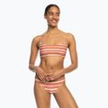 ROXY PT Beach Classics cedar wood happy stripe női kétrészes fürdőruha