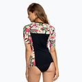Női úszópóló ROXY Lycra Printed anthracite palm song s 3