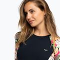 Női úszópóló ROXY Lycra Printed anthracite palm song s 5
