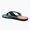 Férfi flop-flop papucs Quiksilver Molokai Layback II blue / blue / orange 3