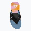 Férfi flop-flop papucs Quiksilver Molokai Layback II blue / blue / orange 5