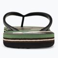 Quiksilver Molokai Art II black/brown/green férfi flip-flop papucs 6