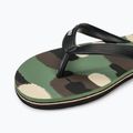 Quiksilver Molokai Art II black/brown/green férfi flip-flop papucs 7