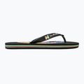 Quiksilver Molokai Art II black/black/orange férfi flip-flop papucs 2