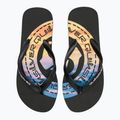 Quiksilver Molokai Art II black/black/orange férfi flip-flop papucs 8