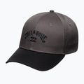 Férfi baseball sapka Billabong Arch Snapback charcoal