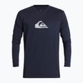 Férfi hosszú ujjú úszáshoz Quiksilver Everyday Surf Tee dark navy 5