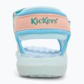 Kickers Kickjune kék/korallrózsaszín/zöld gyermek szandálok 6