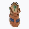 Kickers Kick Pod camel/navy gyermek szandálok 5