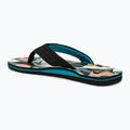 Férfi flop-flop papucs Quiksilver Molokai Layback II white / black / blue 3