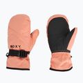 Gyerek snowboard kesztyű ROXY Roxy Jetty Girl Solid Mitt peach pink