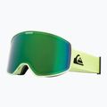 Quiksilver Storm fekete zeller/zöld ml snowboardszemüveg