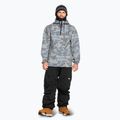 Férfi snowboard pulóver Quiksilver Shredder Hoodie puzzle camo ice flow 2