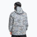 Férfi snowboard pulóver Quiksilver Shredder Hoodie puzzle camo ice flow 3