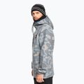 Férfi snowboard pulóver Quiksilver Shredder Hoodie puzzle camo ice flow 4