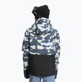 Gyermek Quiksilver Mission Printed Block puzzle camo jég áramlás snowboard kabát 3