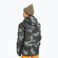 Gyerek snowboard kabát Quiksilver Mission Printed puzzle camo sea spray 2