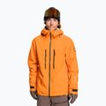 Férfi snowboard kabát Quiksilver Pro Path Goretex 2L orange pepper