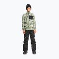 Quiksilver gyermek snowboard kapucnis Aker Half Zip Fleece shadow checks desert sage árnyék kockák 2