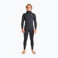 Férfi Billabong 5/4mm Absolute Natural Natural mellkasi cipzáras kapucnis úszószivacs Fekete