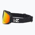 VonZipper Encore fekete szatén / wildlife tűz króm snowboard szemüveg 4