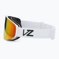 VonZipper Encore fehér/wildlife tűz króm snowboard szemüveg 4