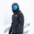 Gyerek snowboard kabát Quiksilver High In The Hood Printed high energy black reflective 5