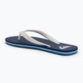 Férfi Quiksilver Molokai indigó színű flip flopok 3