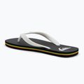 Férfi Quiksilver Molokai fekete rasta flip flopok 3