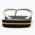 Férfi Quiksilver Molokai fekete rasta flip flopok 6