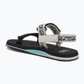 Quiksilver Monkey Caged II fekete/fehér férfi szandálok 3