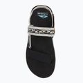 Quiksilver Monkey Caged II fekete/fehér férfi szandálok 5