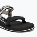 Quiksilver Monkey Caged II fekete/fehér férfi szandálok 7