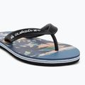 Quiksilver Molokai Art 25 Ifjúsági flip flop tüzes koronakék trópusi kék tropicamo 7