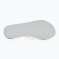 ROXY Sandy III női flip flop fehér/szivárványos monogrammal 4