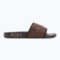 Női ROXY Slippy IV barna kombinált flip-flopok 2