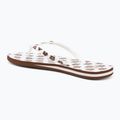 ROXY Portofino III női flip flop dc világosbarna/fehér 3