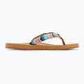 Női ROXY Porto Raffia II kék mélységű flip flopok 2
