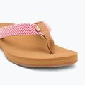 ROXY Porto Raffia II málna női flip flopok 7