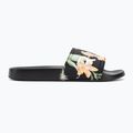 Női ROXY Slippy II flip-flop fekete/zöld mintás flip-flopok 2
