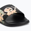Női ROXY Slippy II flip-flop fekete/zöld mintás flip-flopok 7