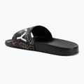 Női ROXY Slippy II flip-flopok fekete multi camo 3