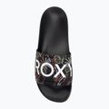 Női ROXY Slippy II flip-flopok fekete multi camo 5