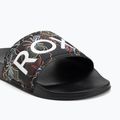 Női ROXY Slippy II flip-flopok fekete multi camo 7