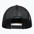Férfi Billabong Stacked Trucker fekete/barna baseballsapka 3